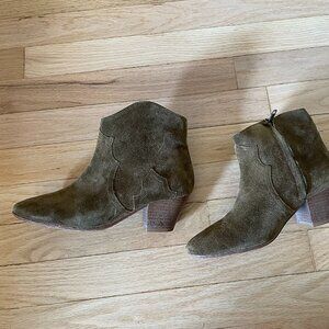 Isabel Marant Etoile Suede Ankle Boots 36
